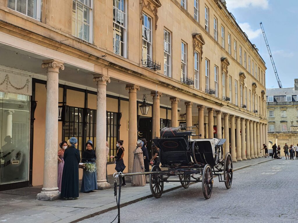 Bath Sreet, Persuasion filming