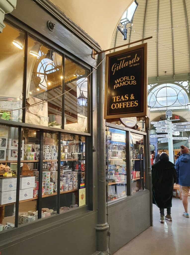 Interior of the Guildhall Market, Bath